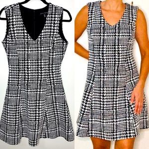 *4 for $25* Jasmine & Juliana Black & White Houndstooth Tank Top  Dress